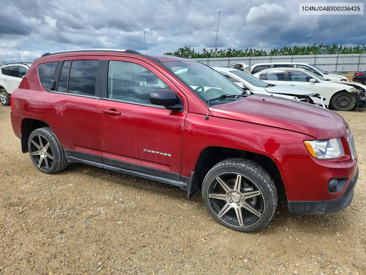 2013 Jeep Compass VIN: 1C4NJDAB3DD236425 Lot: 56954246