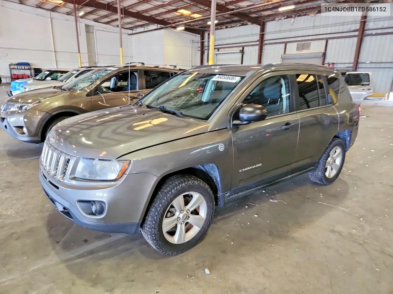 2014 Jeep Compass Sport VIN: 1C4NJDBB1ED586152 Lot: 56050606