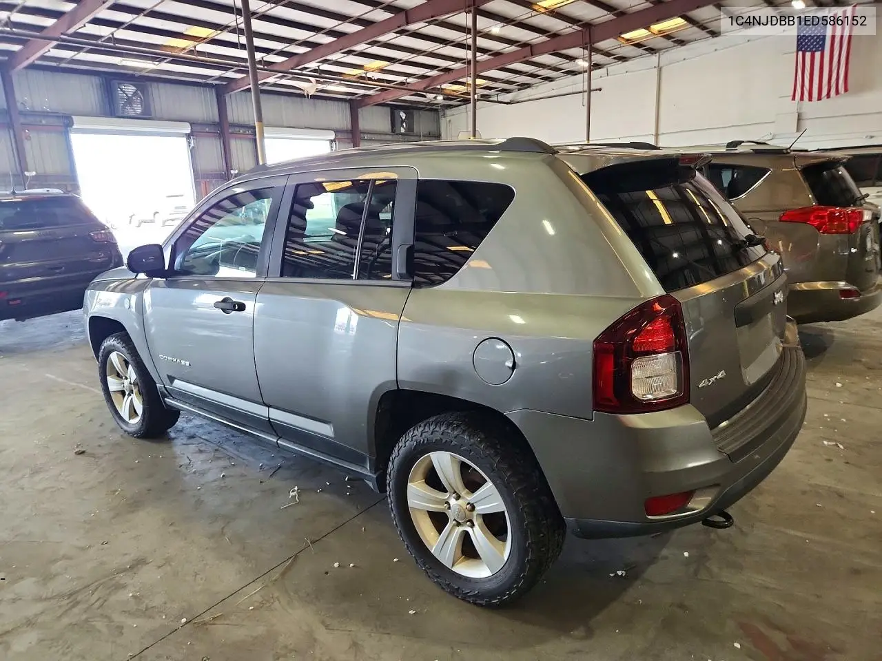 2014 Jeep Compass Sport VIN: 1C4NJDBB1ED586152 Lot: 56050606