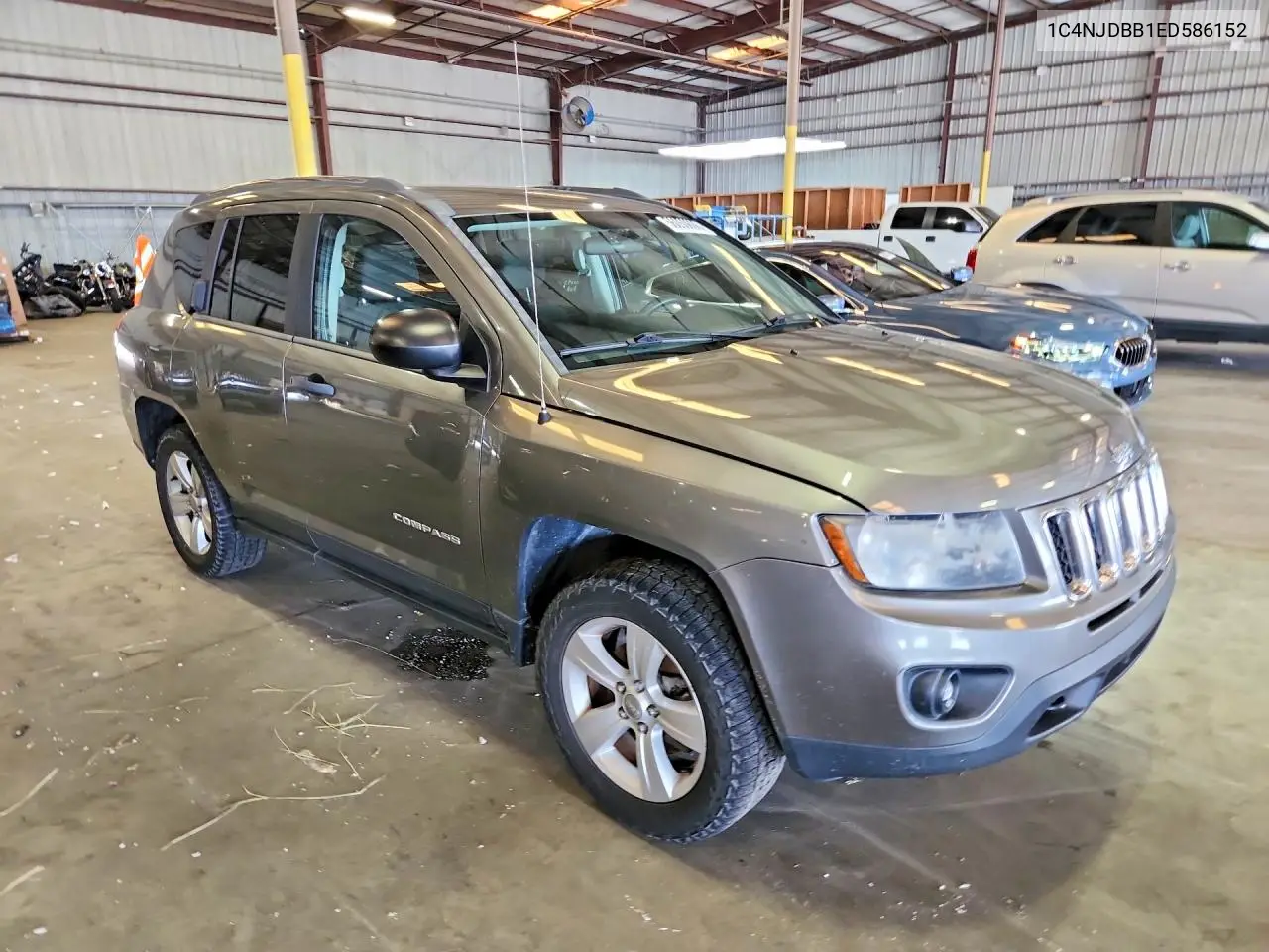 2014 Jeep Compass Sport VIN: 1C4NJDBB1ED586152 Lot: 56050606
