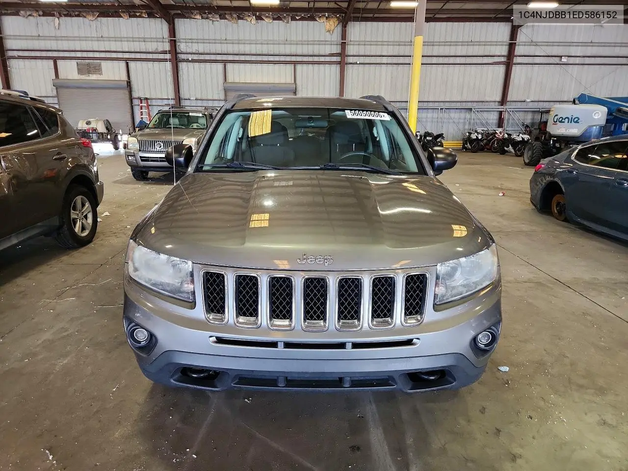 2014 Jeep Compass Sport VIN: 1C4NJDBB1ED586152 Lot: 56050606