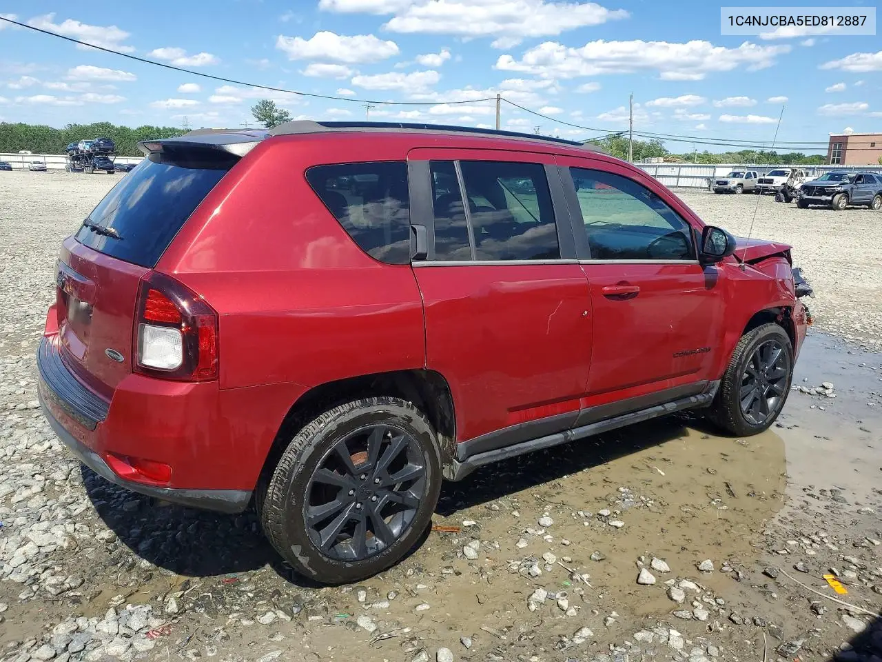 2014 Jeep Compass Sport VIN: 1C4NJCBA5ED812887 Lot: 56188316