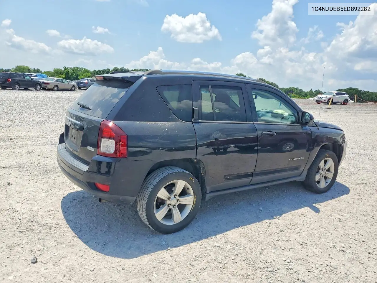 2014 Jeep Compass Latitude VIN: 1C4NJDEB5ED892282 Lot: 57058076