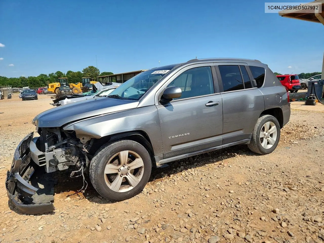 2014 Jeep Compass Latitude VIN: 1C4NJCEB9ED507932 Lot: 58747176
