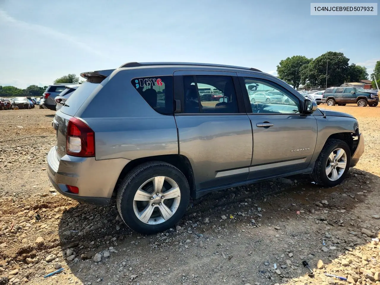 2014 Jeep Compass Latitude VIN: 1C4NJCEB9ED507932 Lot: 58747176