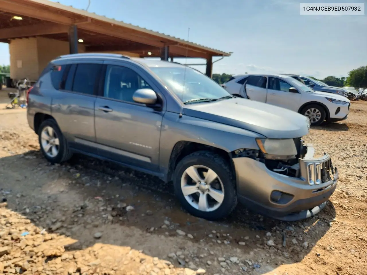 2014 Jeep Compass Latitude VIN: 1C4NJCEB9ED507932 Lot: 58747176