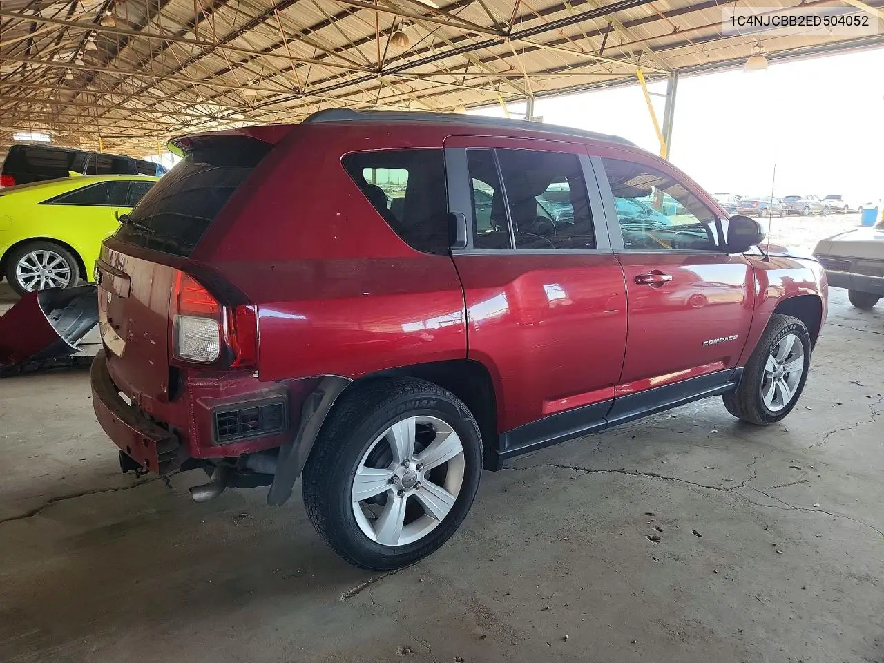 2014 Jeep Compass Sport VIN: 1C4NJCBB2ED504052 Lot: 60374886