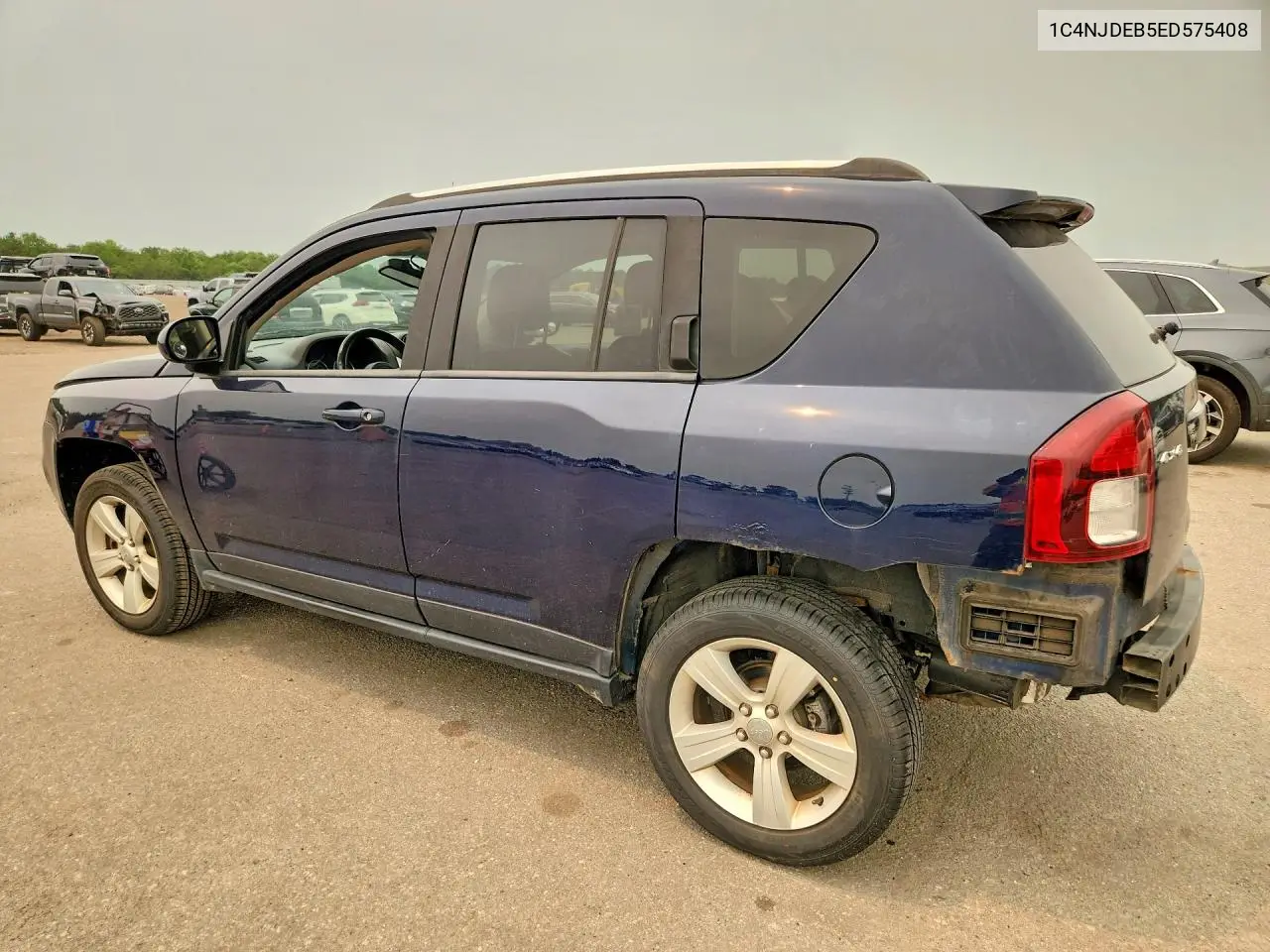 2014 Jeep Compass Latitude VIN: 1C4NJDEB5ED575408 Lot: 60926586