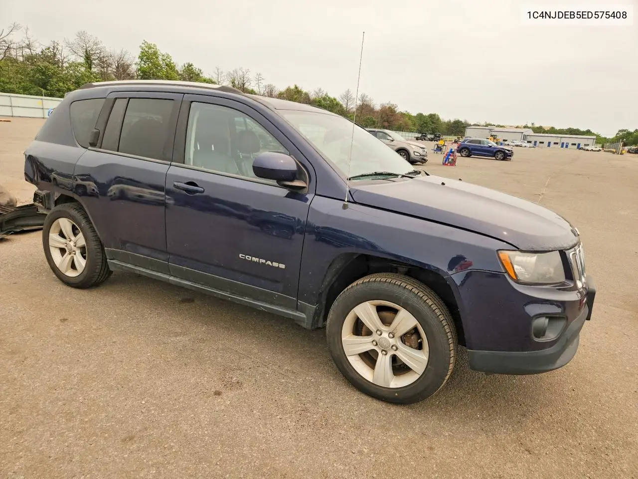 2014 Jeep Compass Latitude VIN: 1C4NJDEB5ED575408 Lot: 60926586