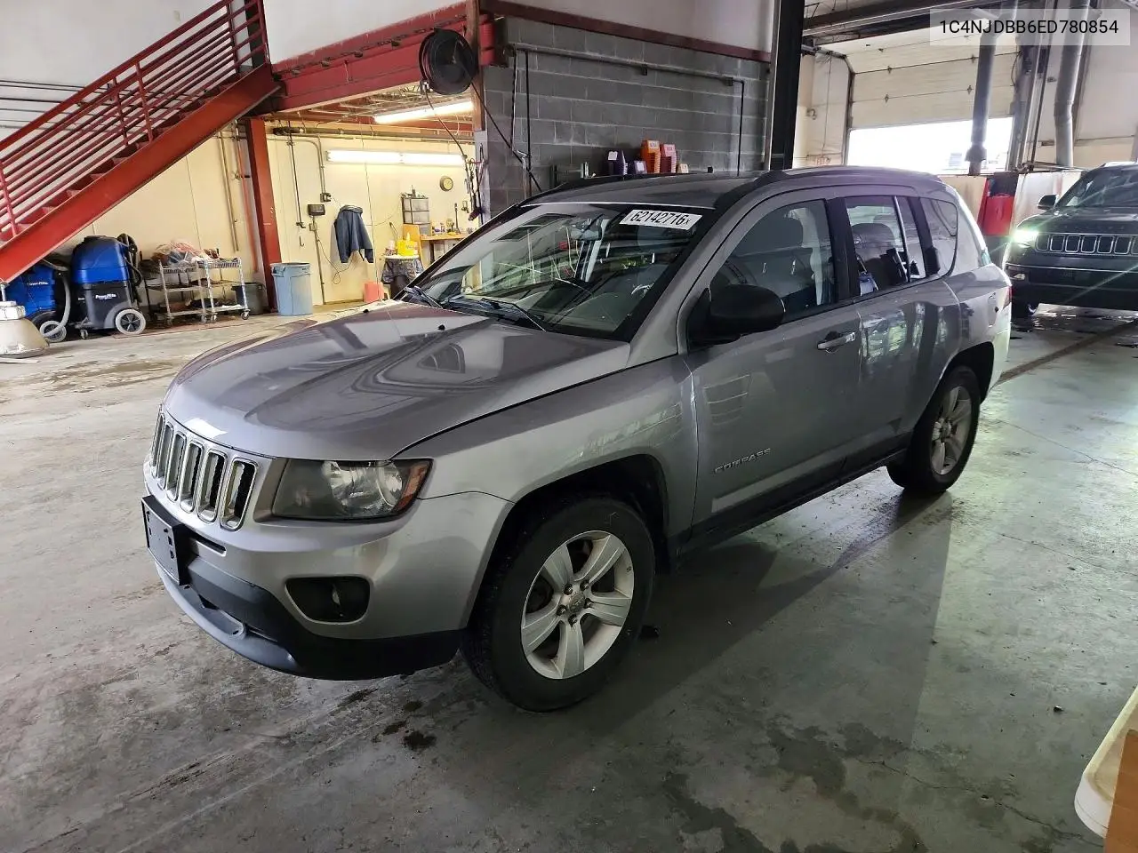2014 Jeep Compass Sport VIN: 1C4NJDBB6ED780854 Lot: 62142716
