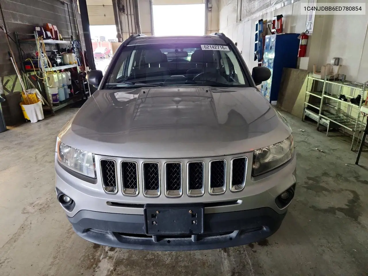 2014 Jeep Compass Sport VIN: 1C4NJDBB6ED780854 Lot: 62142716