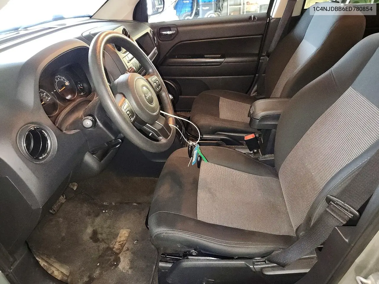 2014 Jeep Compass Sport VIN: 1C4NJDBB6ED780854 Lot: 62142716