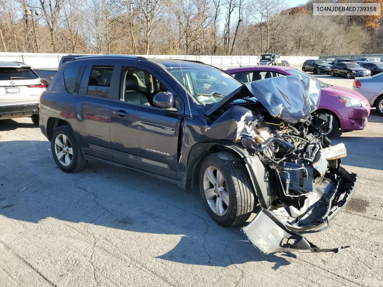 1C4NJDEB4ED739358 2014 Jeep Compass Latitude