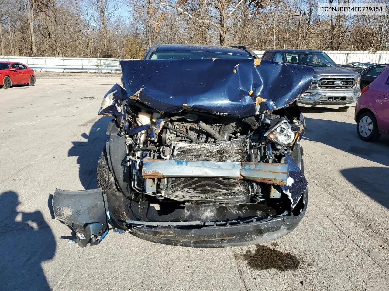 1C4NJDEB4ED739358 2014 Jeep Compass Latitude