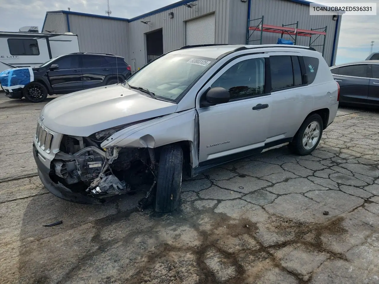 1C4NJCBA2ED536331 2014 Jeep Compass Sport