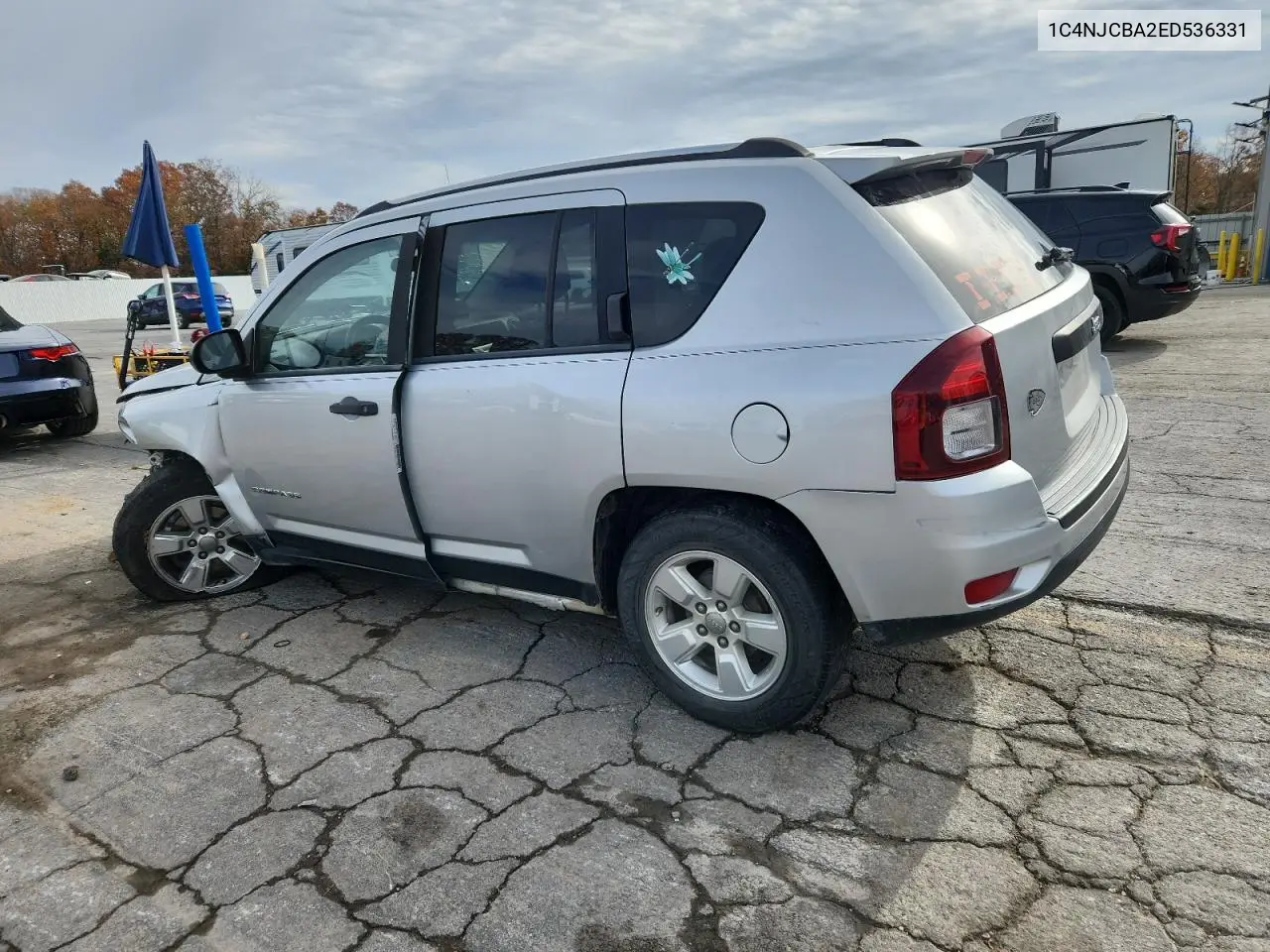 1C4NJCBA2ED536331 2014 Jeep Compass Sport