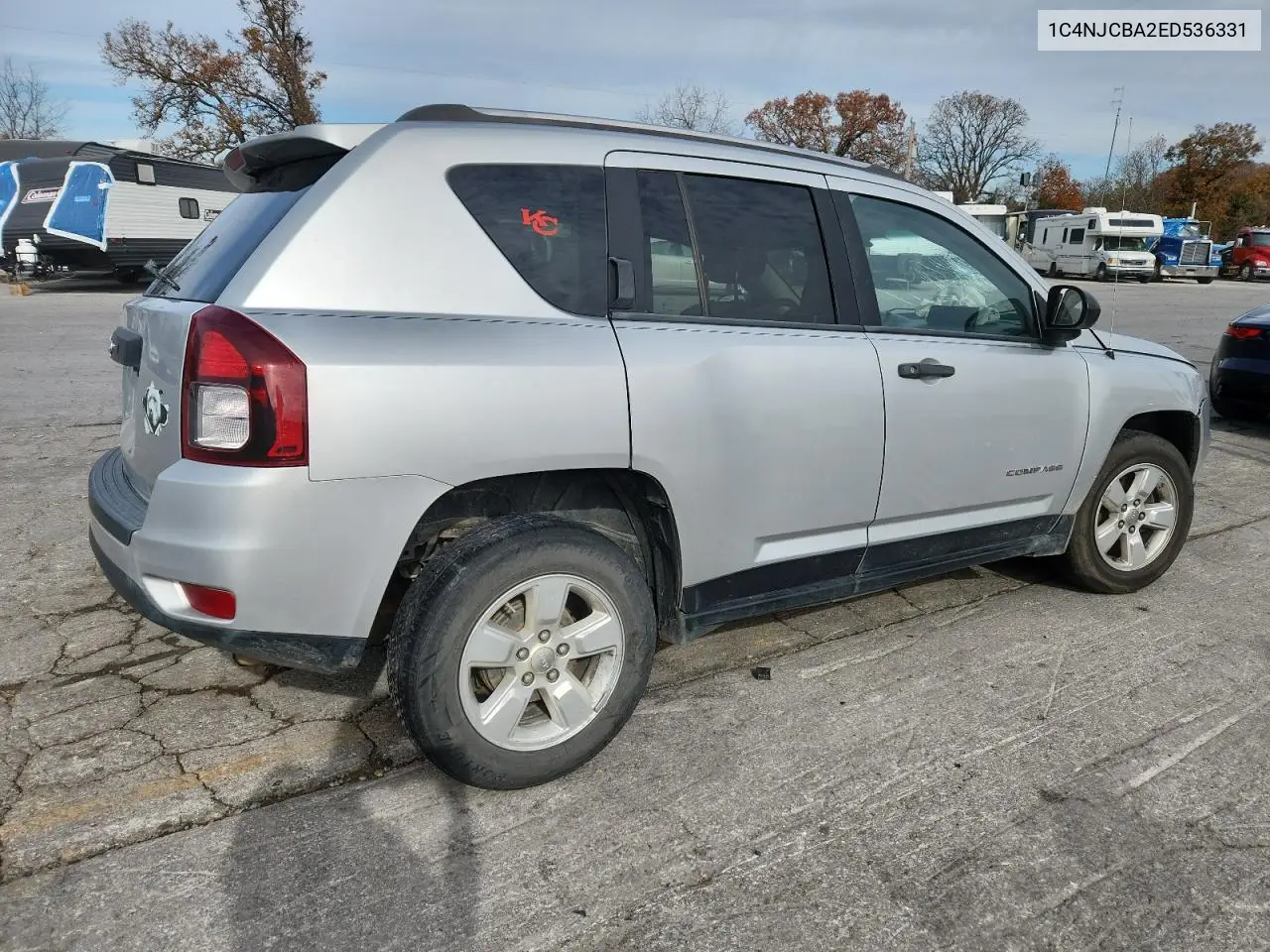 1C4NJCBA2ED536331 2014 Jeep Compass Sport