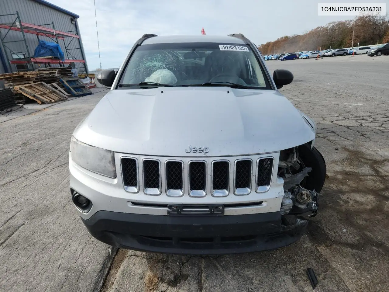 1C4NJCBA2ED536331 2014 Jeep Compass Sport