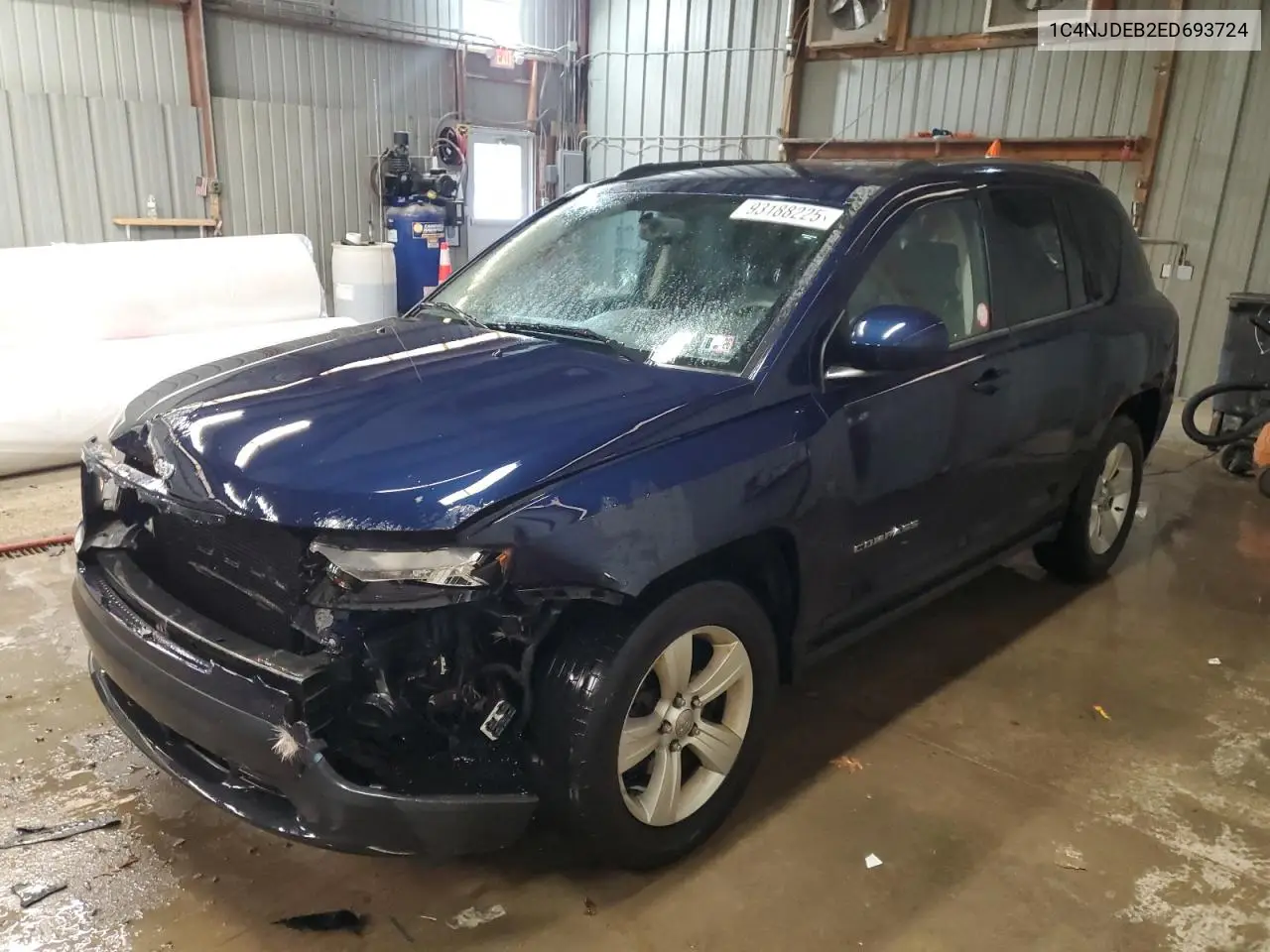 1C4NJDEB2ED693724 2014 Jeep Compass Latitude