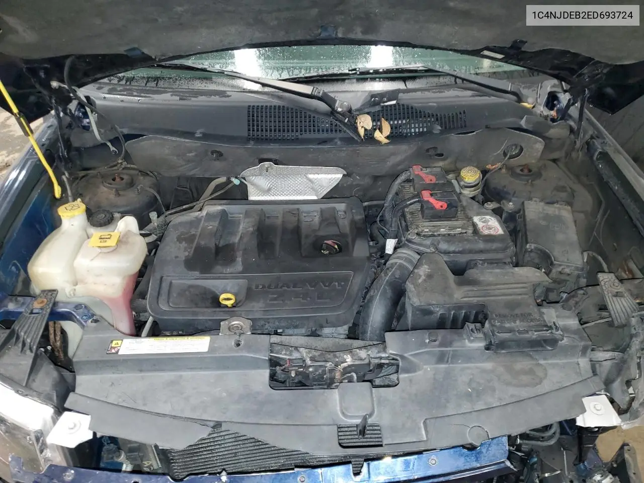 1C4NJDEB2ED693724 2014 Jeep Compass Latitude