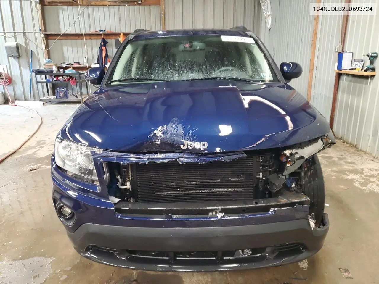 1C4NJDEB2ED693724 2014 Jeep Compass Latitude