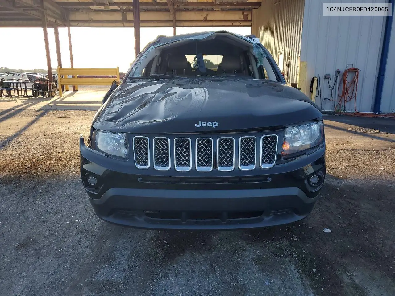 2015 Jeep Compass Latitude VIN: 1C4NJCEB0FD420065 Lot: 59787446