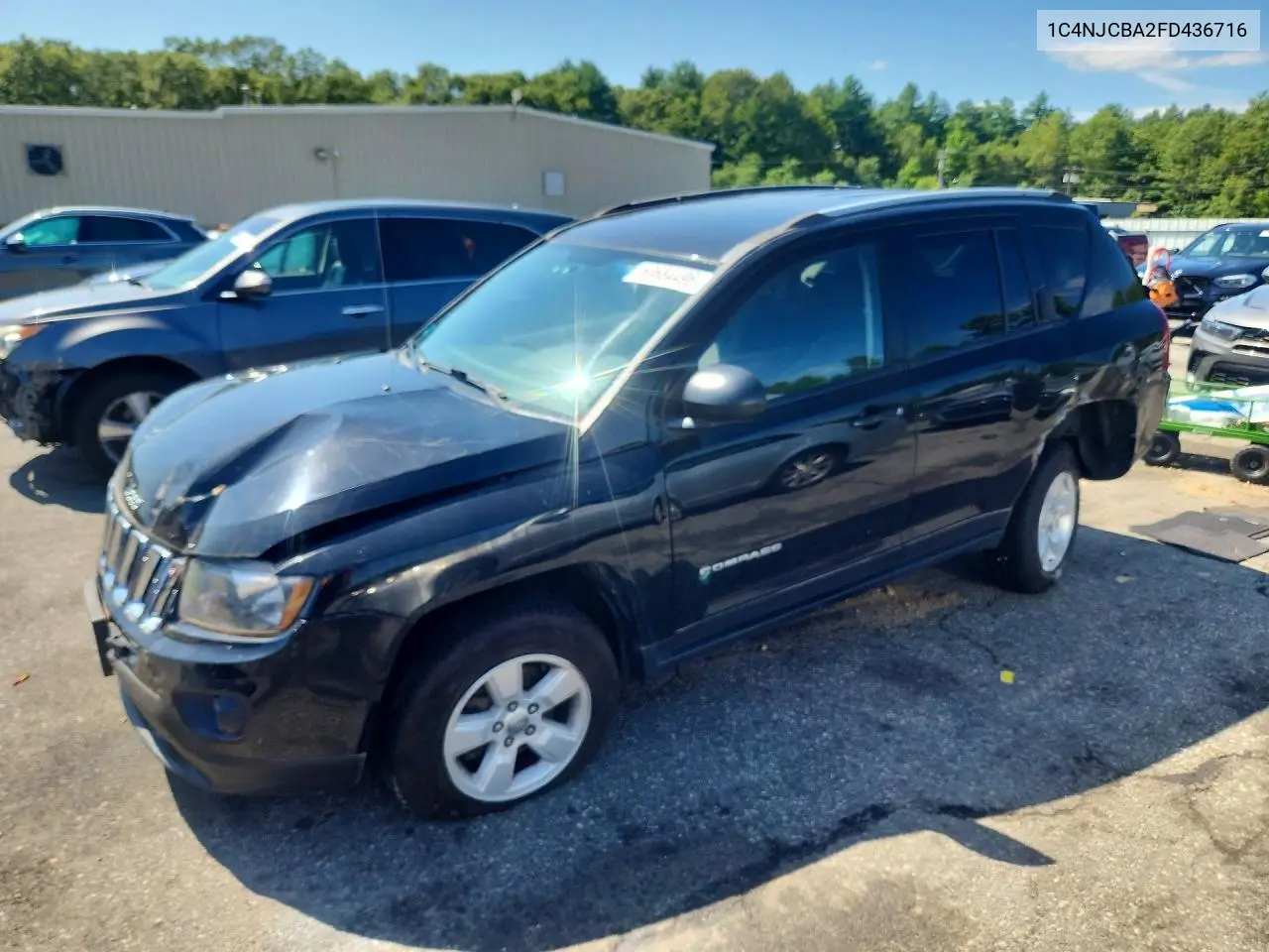 2015 Jeep Compass Sport VIN: 1C4NJCBA2FD436716 Lot: 60684496