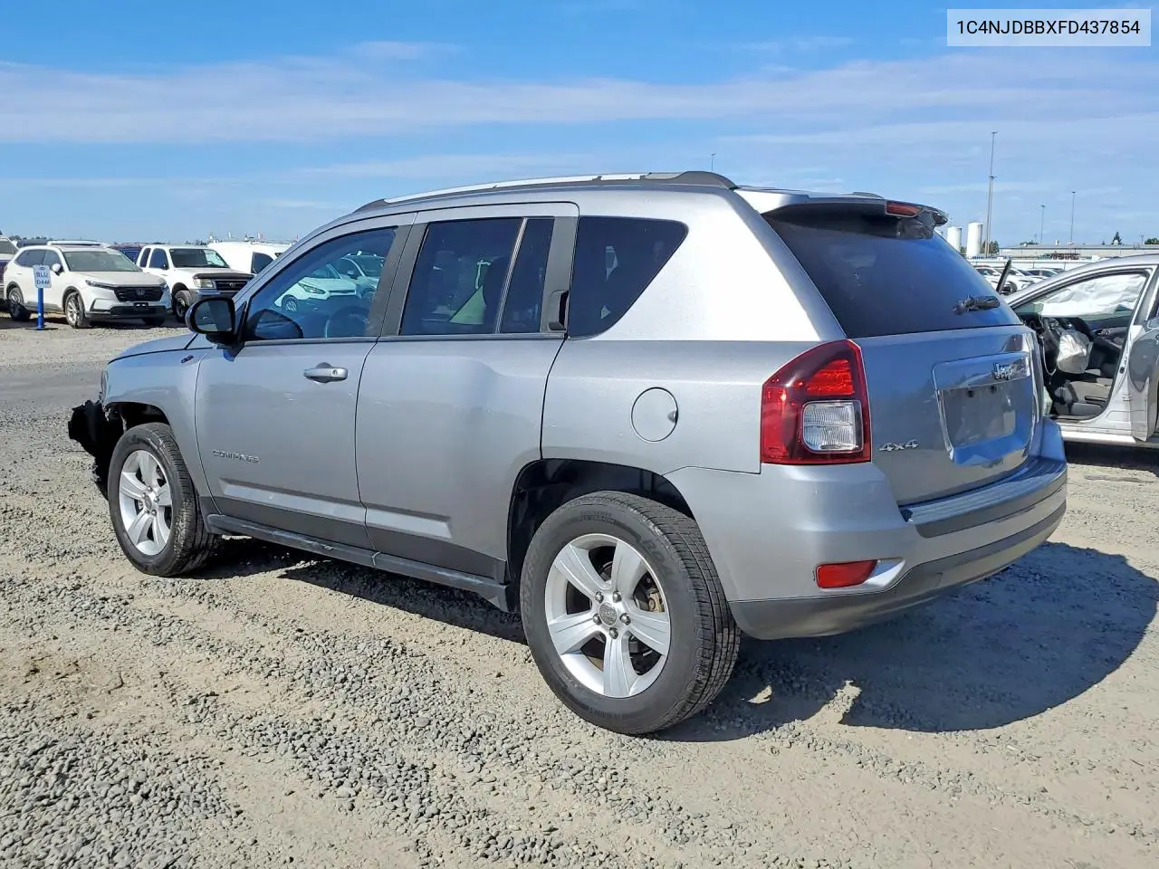 2015 Jeep Compass Sport VIN: 1C4NJDBBXFD437854 Lot: 61906326