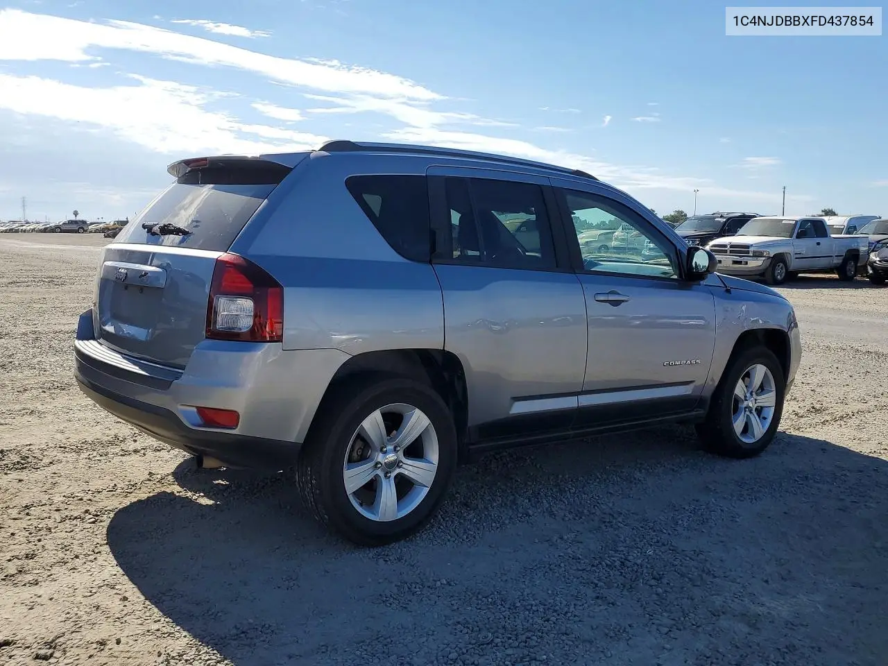 2015 Jeep Compass Sport VIN: 1C4NJDBBXFD437854 Lot: 61906326