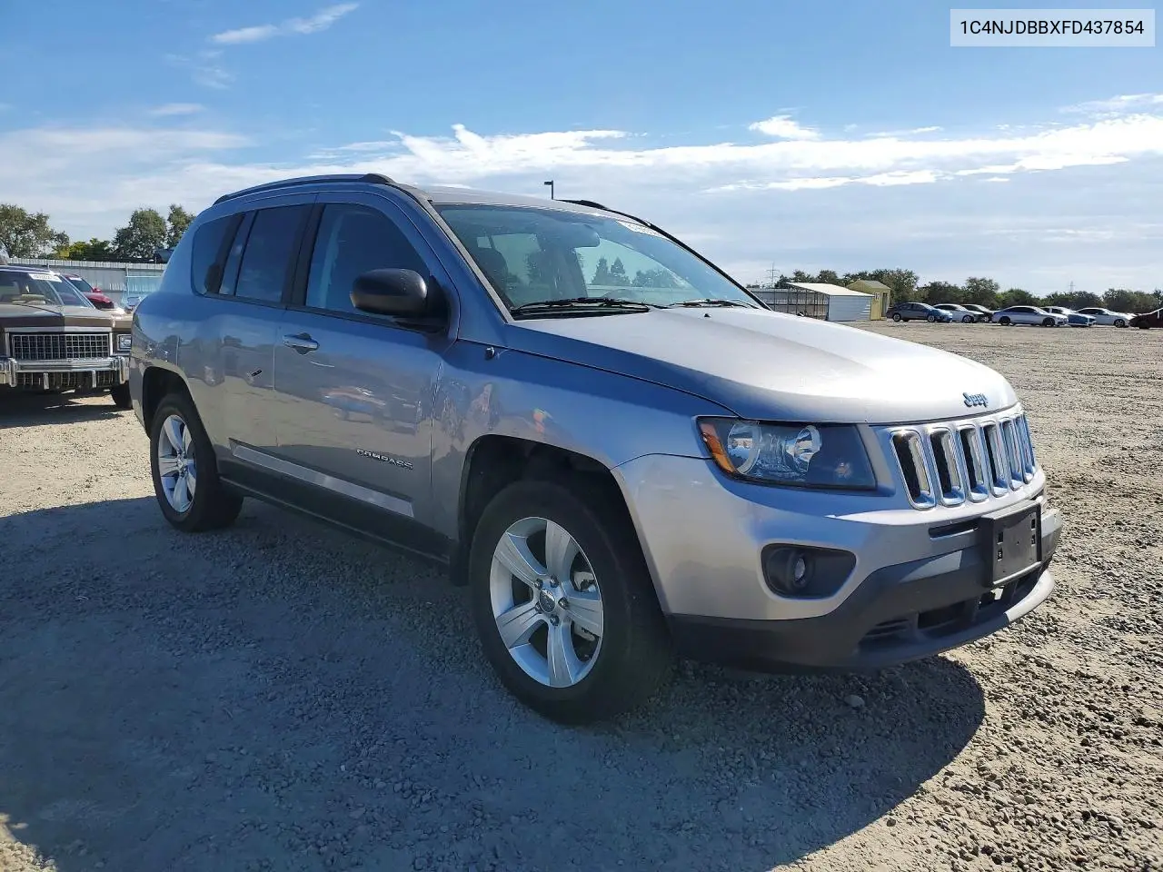 2015 Jeep Compass Sport VIN: 1C4NJDBBXFD437854 Lot: 61906326