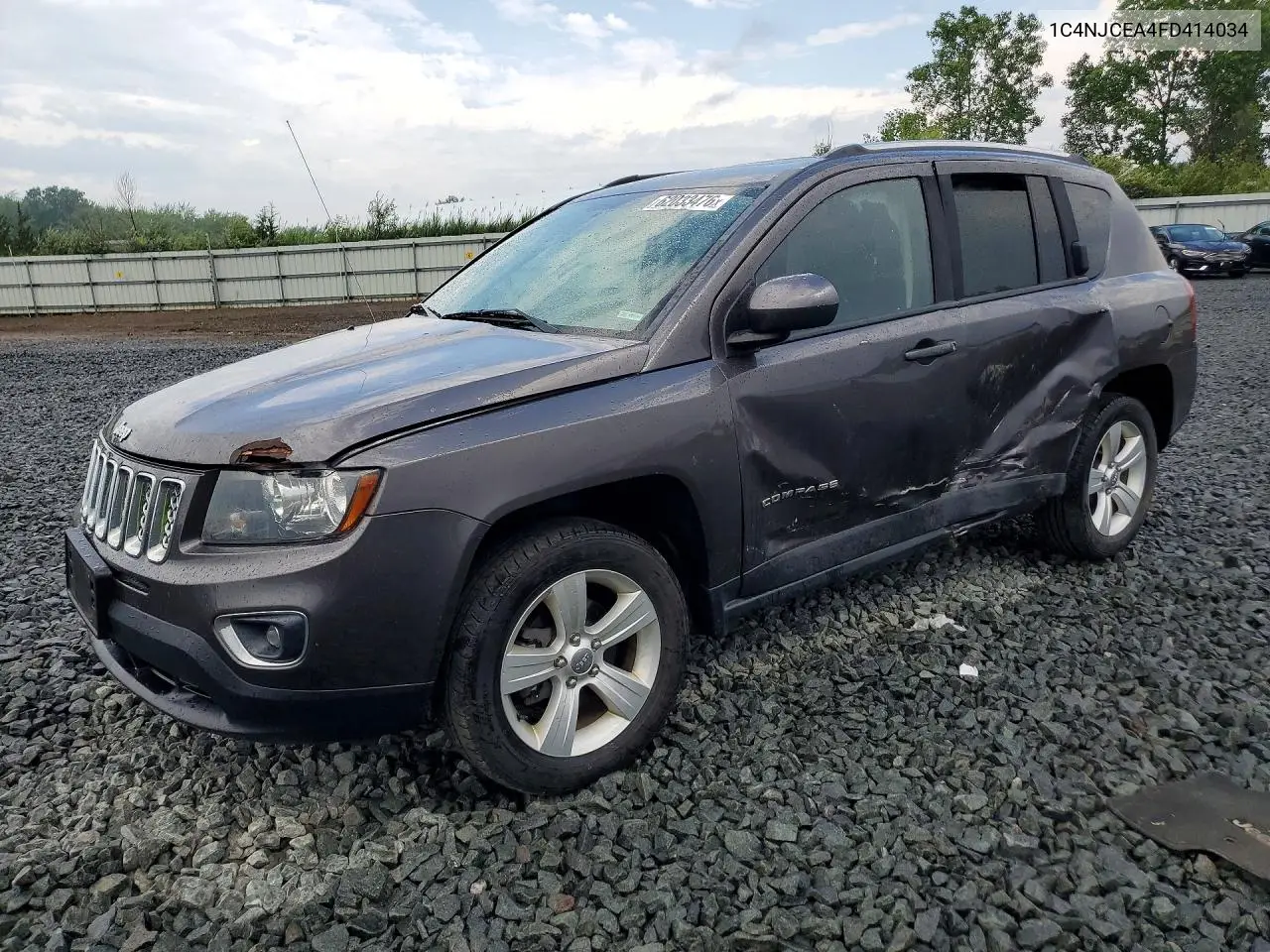 2015 Jeep Compass Latitude VIN: 1C4NJCEA4FD414034 Lot: 62033476