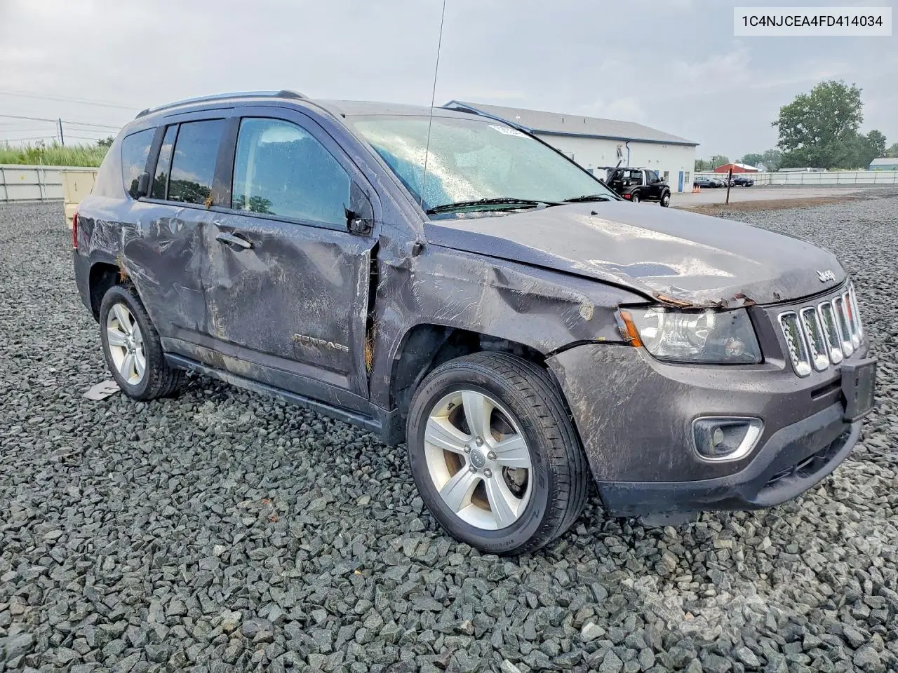 2015 Jeep Compass Latitude VIN: 1C4NJCEA4FD414034 Lot: 62033476