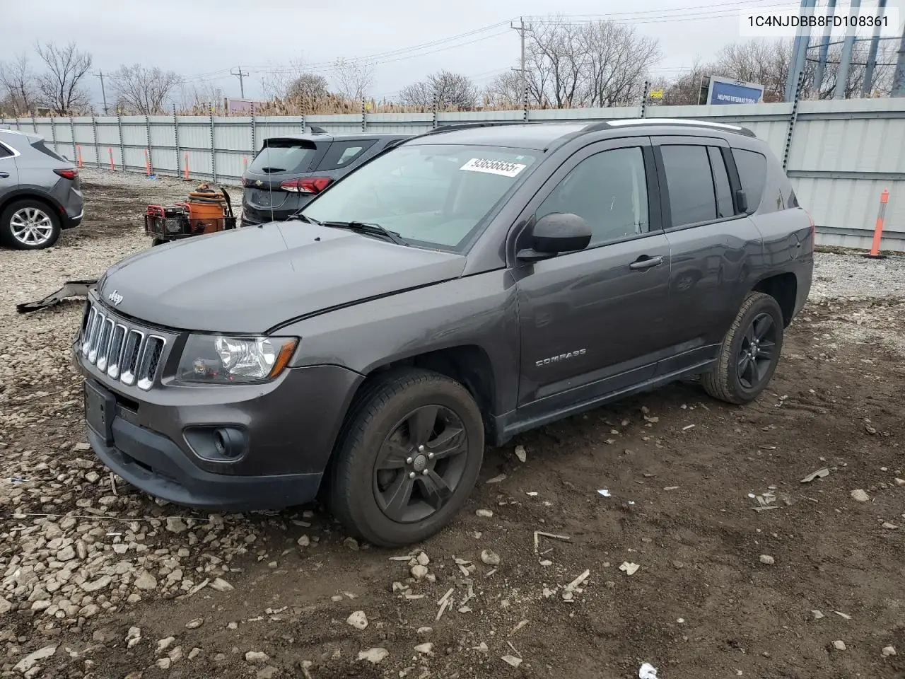 1C4NJDBB8FD108361 2015 Jeep Compass Sport