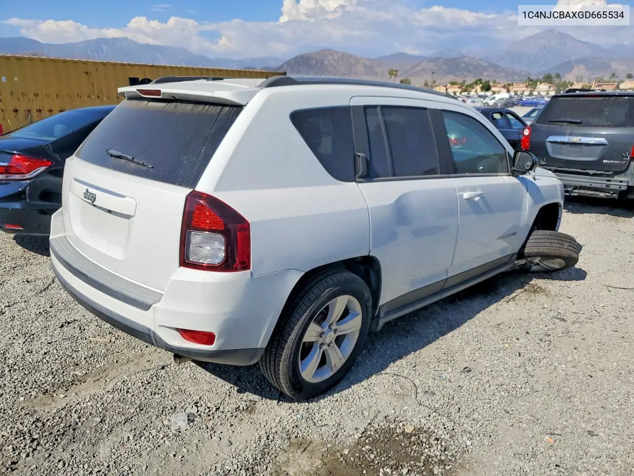 1C4NJCBAXGD665534 2016 Jeep Compass Sport