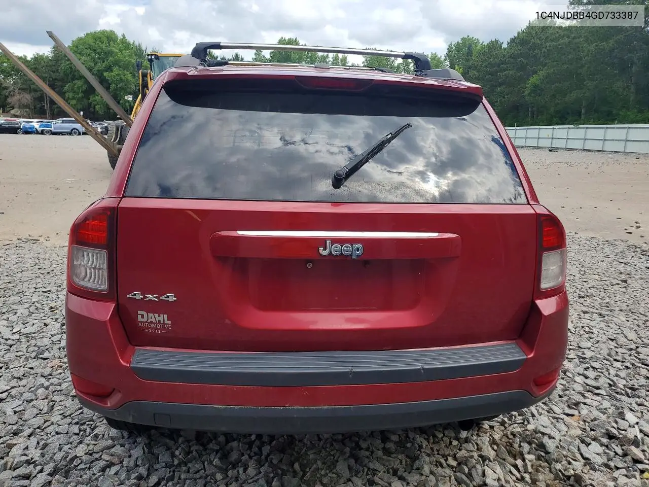 2016 Jeep Compass Sport VIN: 1C4NJDBB4GD733387 Lot: 58875096
