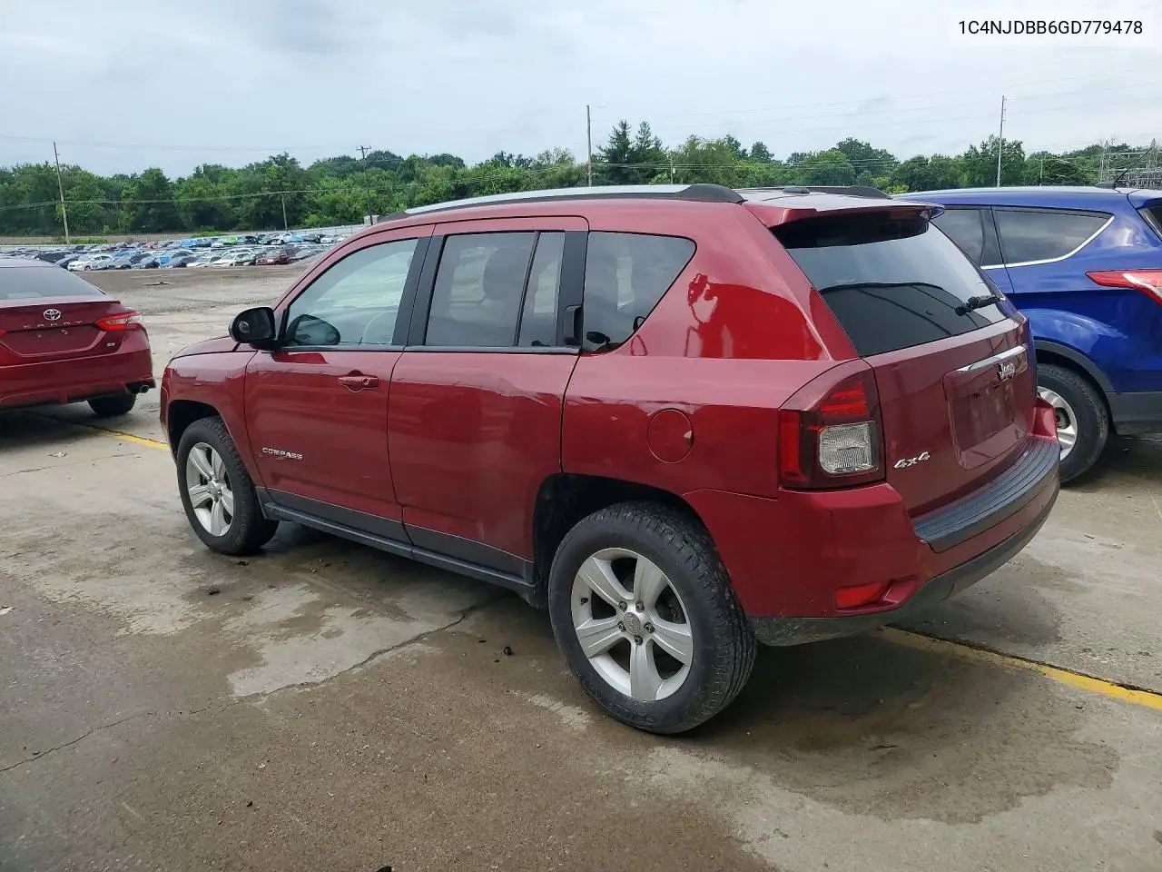 1C4NJDBB6GD779478 2016 Jeep Compass Sport