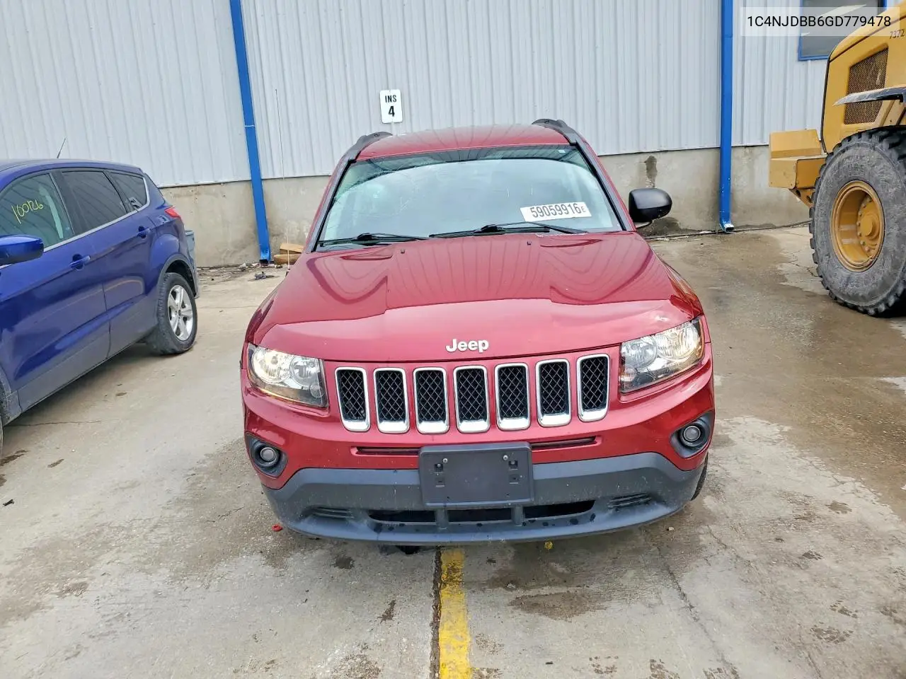 1C4NJDBB6GD779478 2016 Jeep Compass Sport