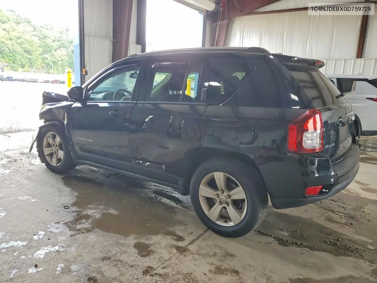 2016 Jeep Compass Latitude VIN: 1C4NJDEBXGD759729 Lot: 59734426