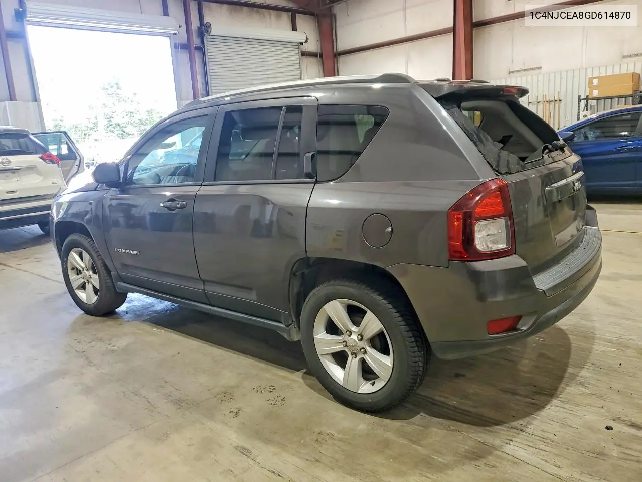 2016 Jeep Compass Latitude VIN: 1C4NJCEA8GD614870 Lot: 60034976