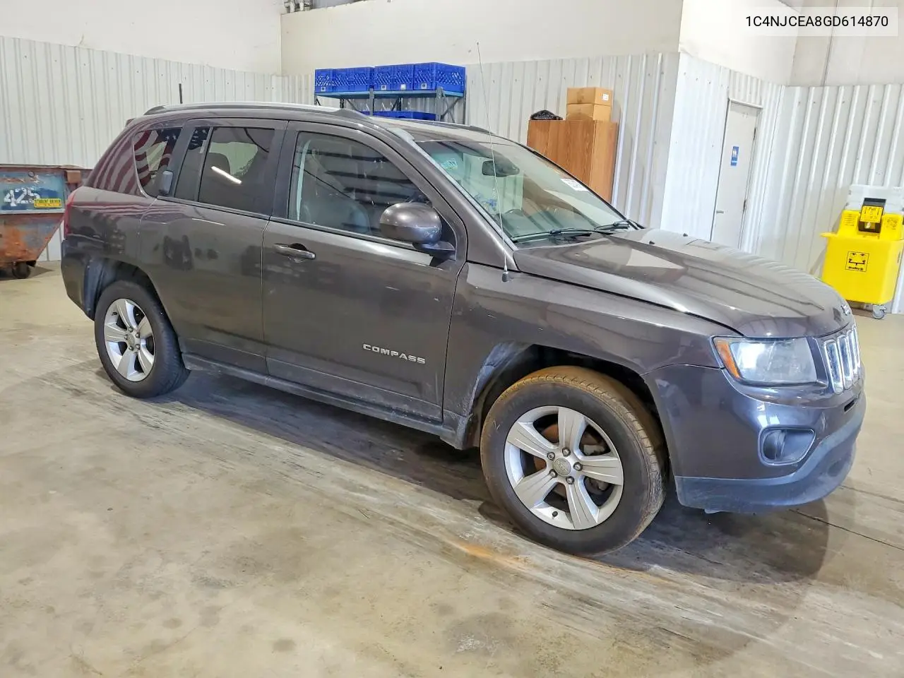 2016 Jeep Compass Latitude VIN: 1C4NJCEA8GD614870 Lot: 60034976