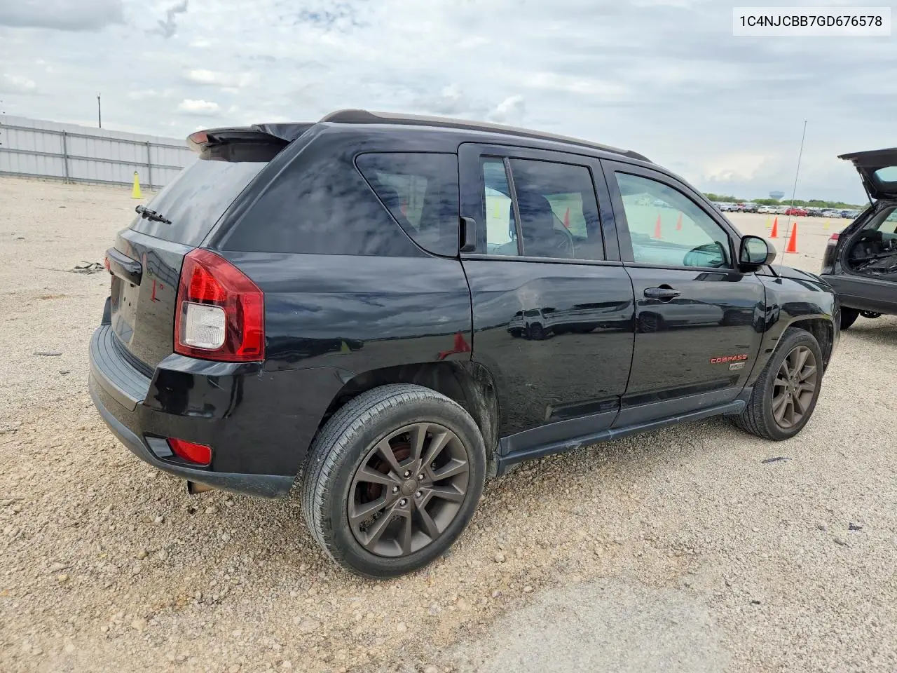 2016 Jeep Compass Sport VIN: 1C4NJCBB7GD676578 Lot: 61173276