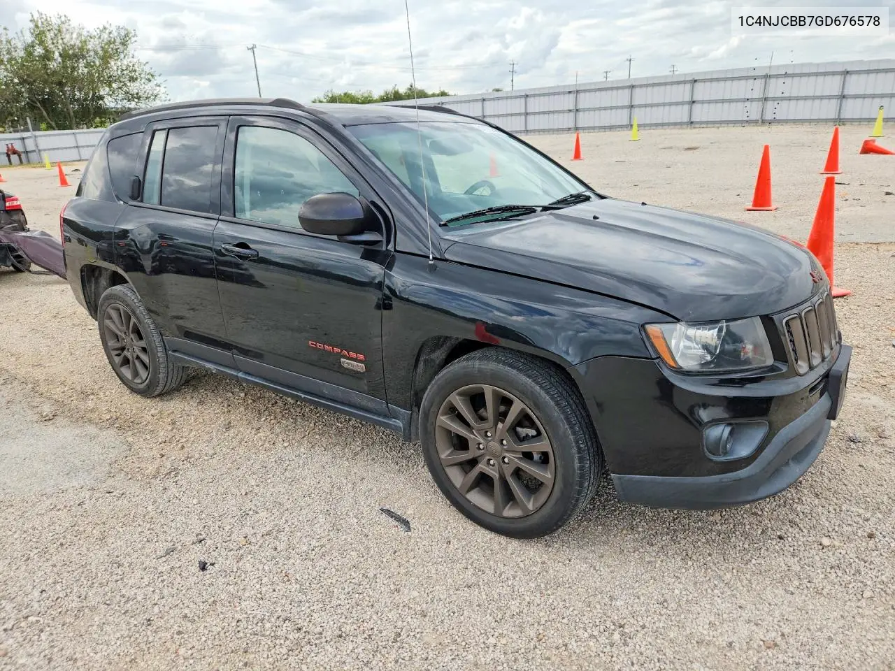 2016 Jeep Compass Sport VIN: 1C4NJCBB7GD676578 Lot: 61173276