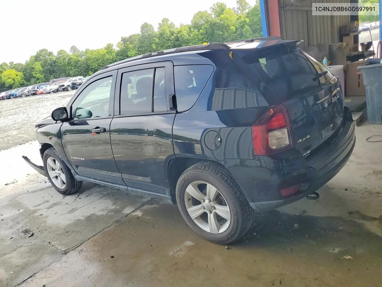 2016 Jeep Compass Sport VIN: 1C4NJDBB6GD597991 Lot: 61295106