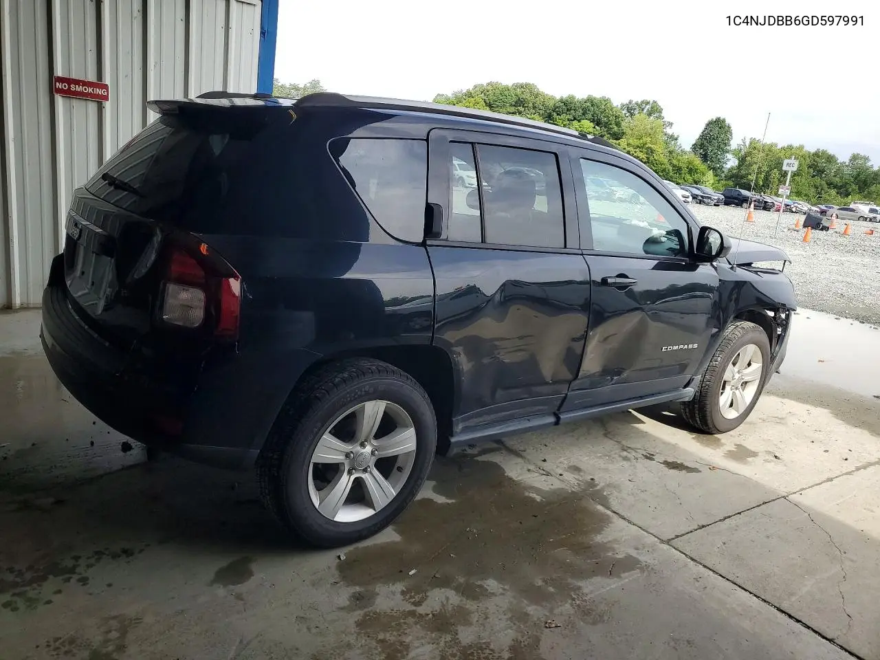 2016 Jeep Compass Sport VIN: 1C4NJDBB6GD597991 Lot: 61295106
