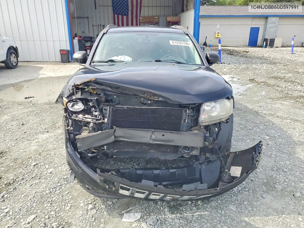2016 Jeep Compass Sport VIN: 1C4NJDBB6GD597991 Lot: 61295106