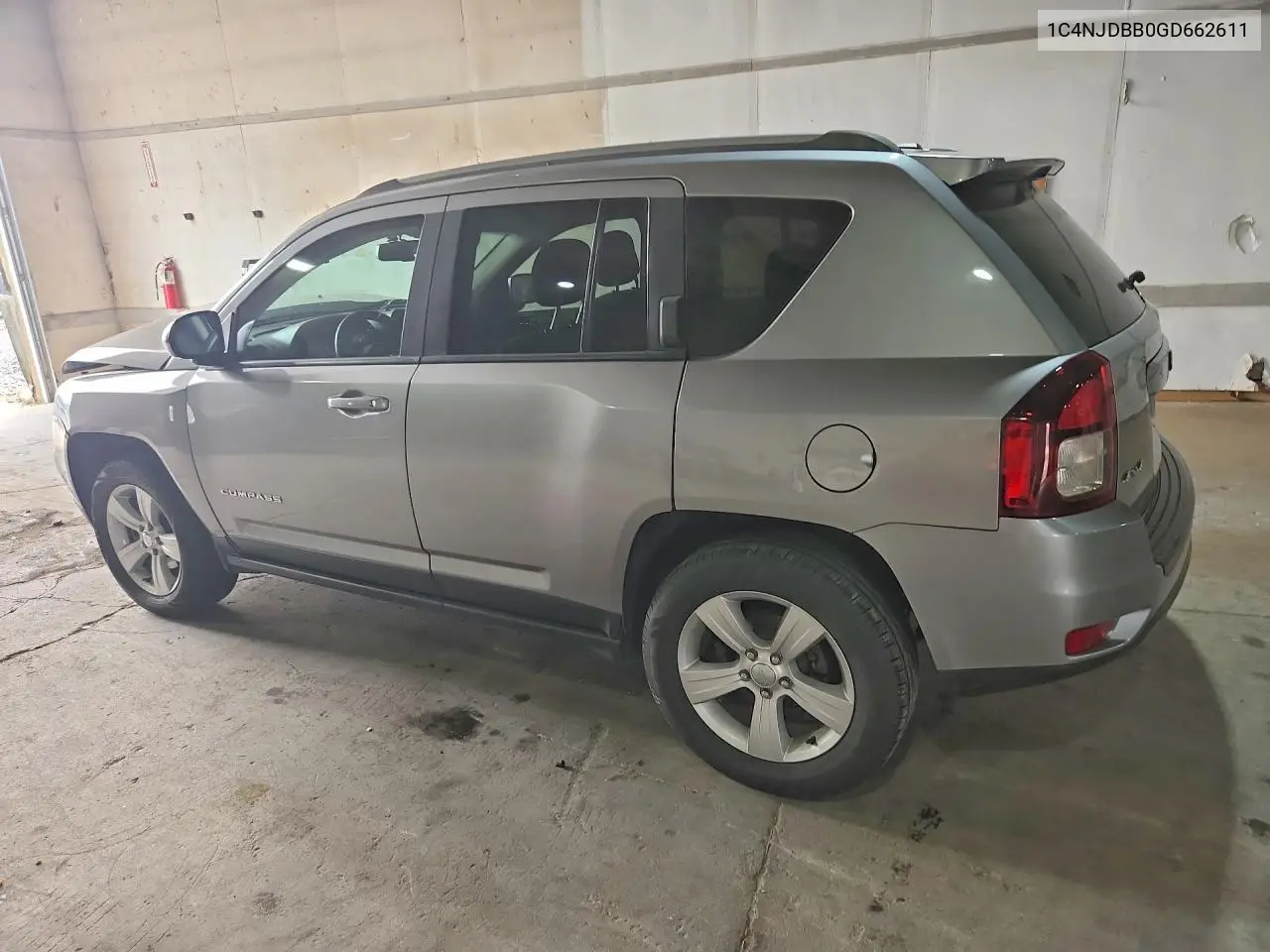 2016 Jeep Compass Sport VIN: 1C4NJDBB0GD662611 Lot: 61320526