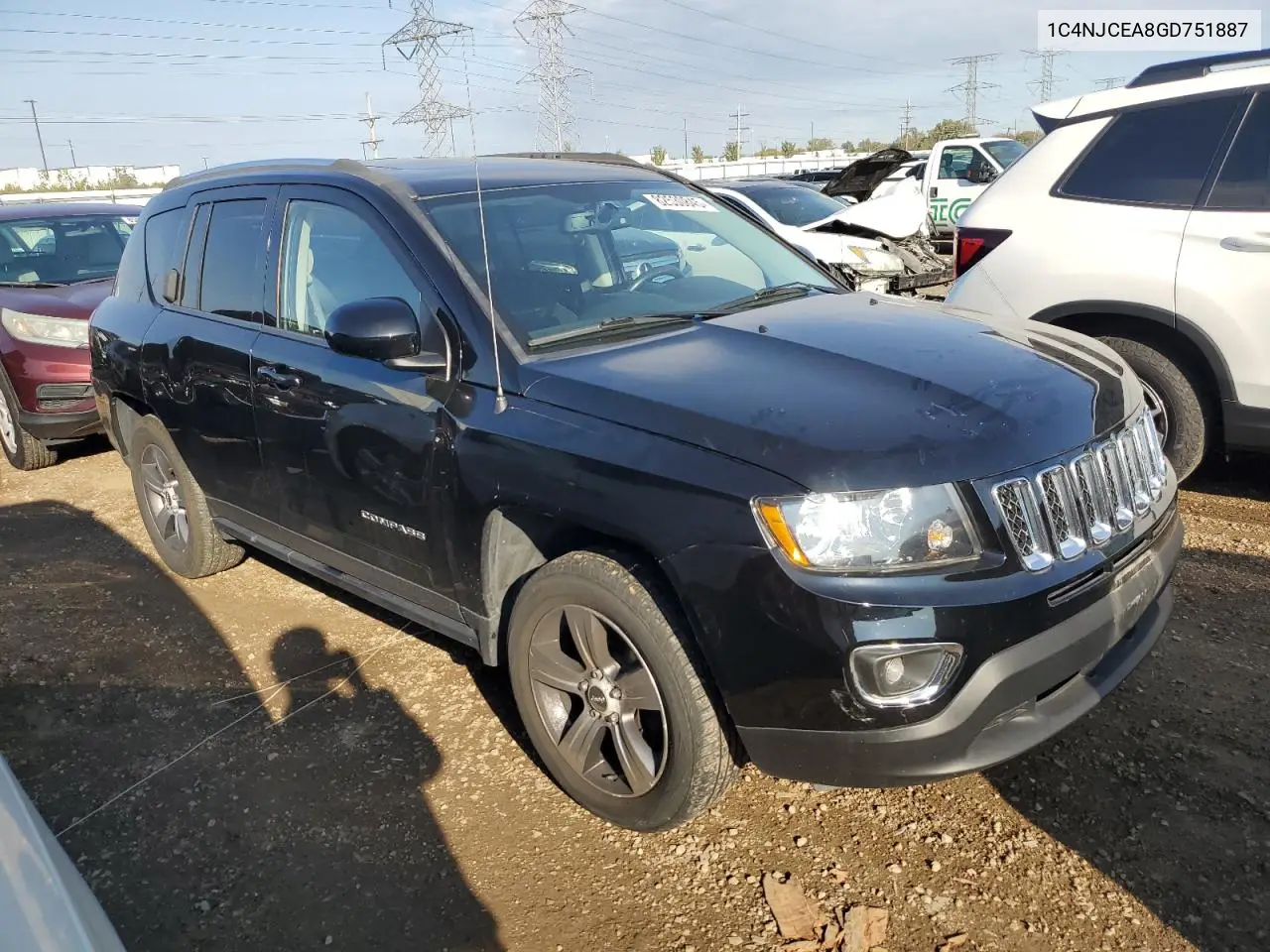 1C4NJCEA8GD751887 2016 Jeep Compass Latitude