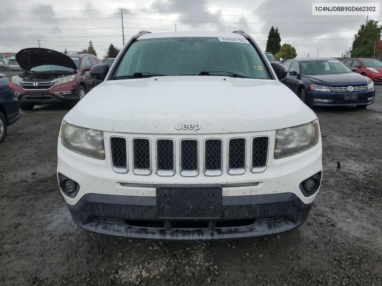 1C4NJDBB9GD662302 2016 Jeep Compass Sport