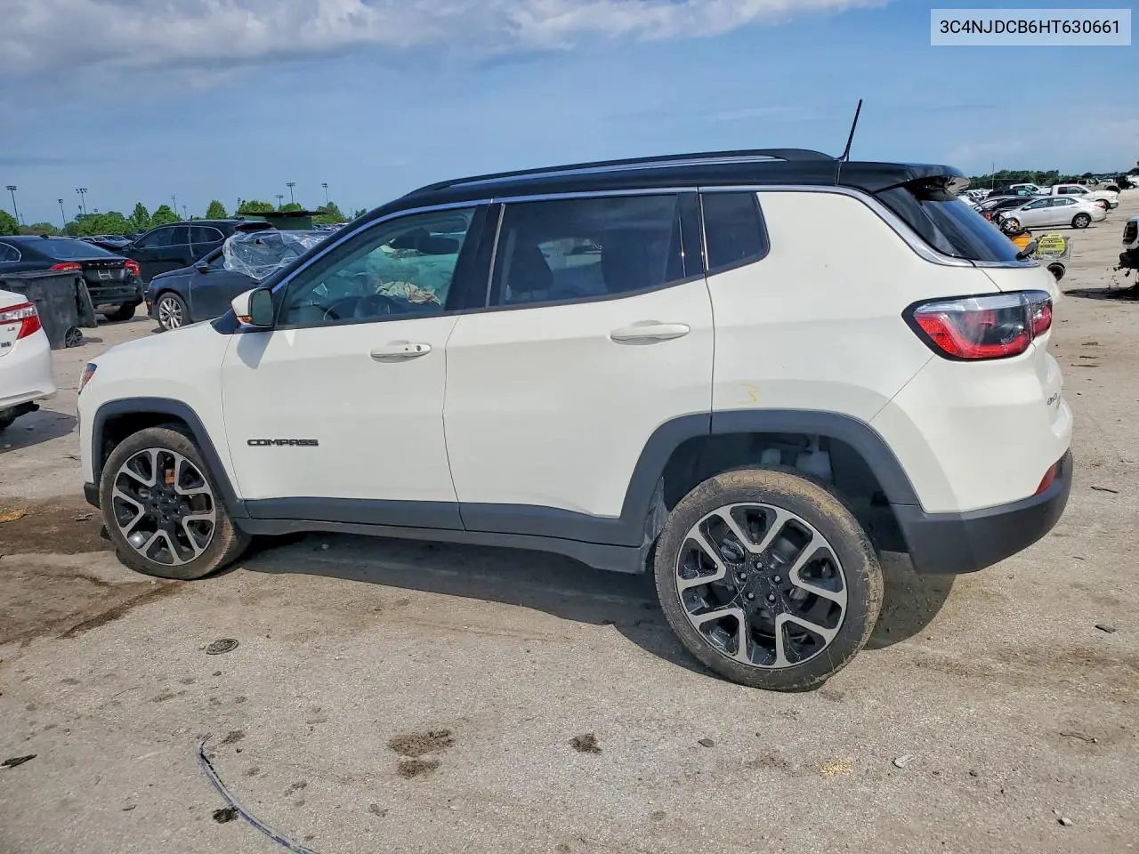 2017 Jeep Compass Limited VIN: 3C4NJDCB6HT630661 Lot: 55572766