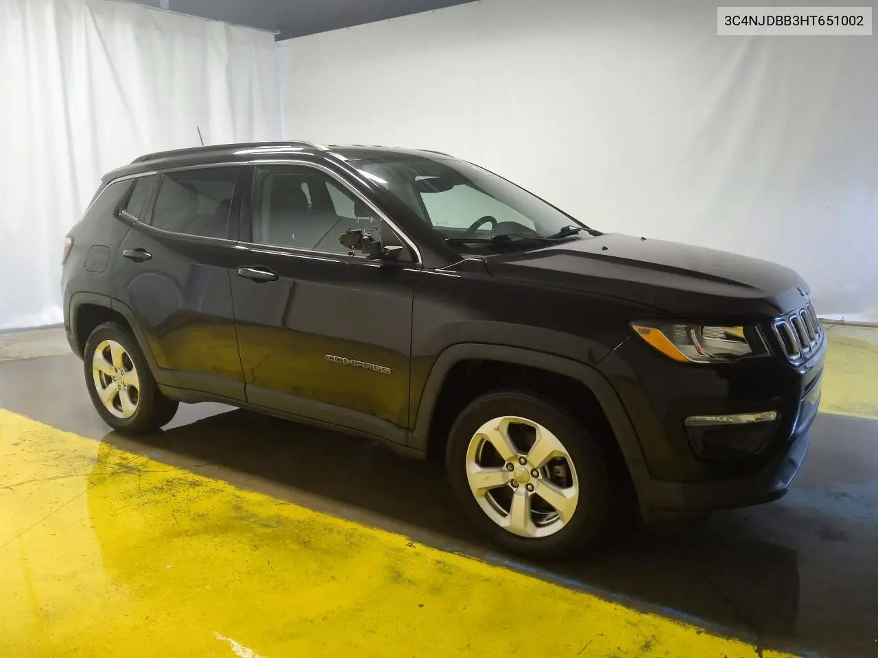 2017 Jeep Compass Latitude VIN: 3C4NJDBB3HT651002 Lot: 56193156